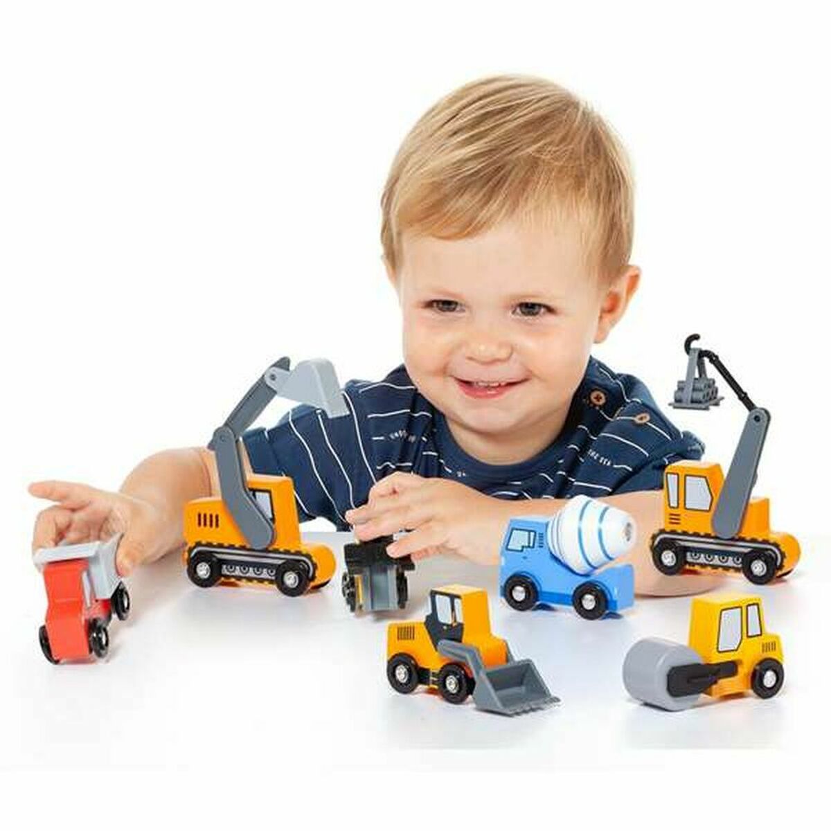 Conjunto de Mini Camiões Moltó